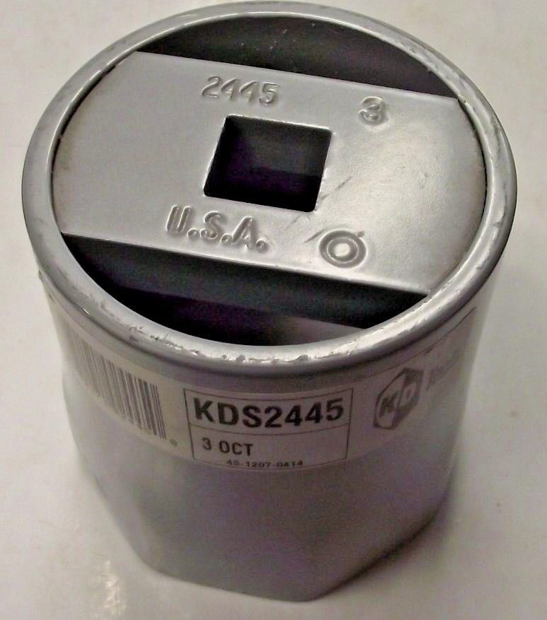 KD 2445 3" 8 Point 3/4" Drive Truck Wheel Bearing Nut Socket USA