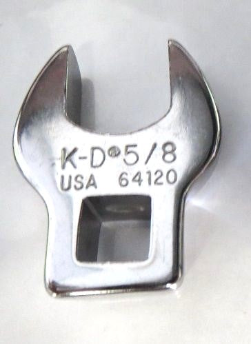 KD Tools 64120 5/8" Crowfoot Non-Ratcheting Wrench USA
