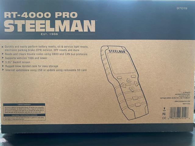 Steelman Code & Service Reset Tool w/EPB,Oil,Service/Battery RT-4000 97019