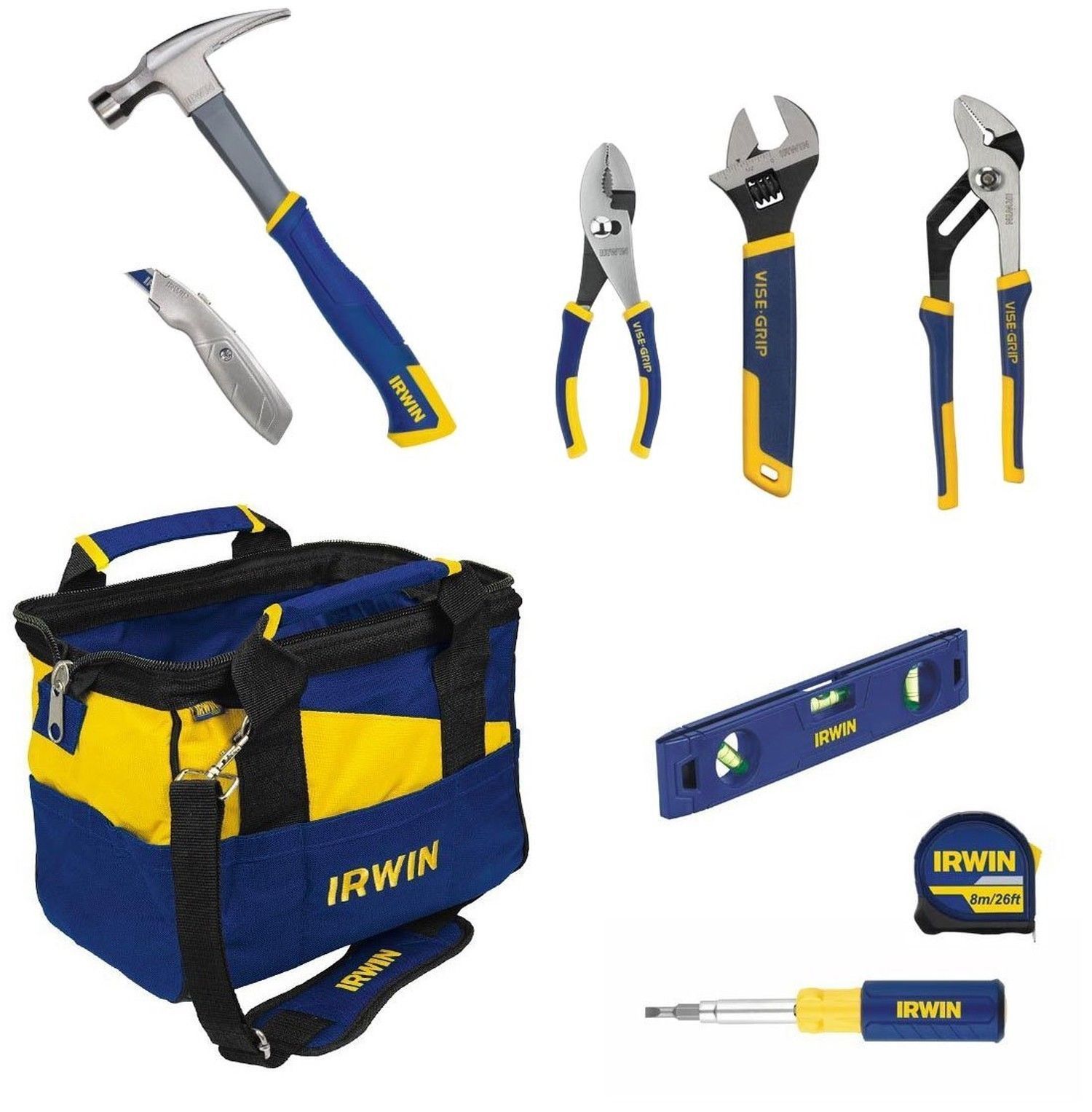 IRWIN Tools 9-Piece VISE-GRIP Multiple Tool Set 1868995