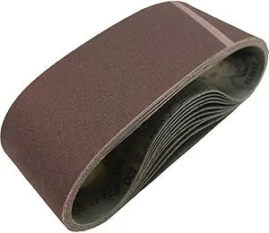 Mercer K35 100 Grit Aluminum Oxide Sanding Belts 9pcs.