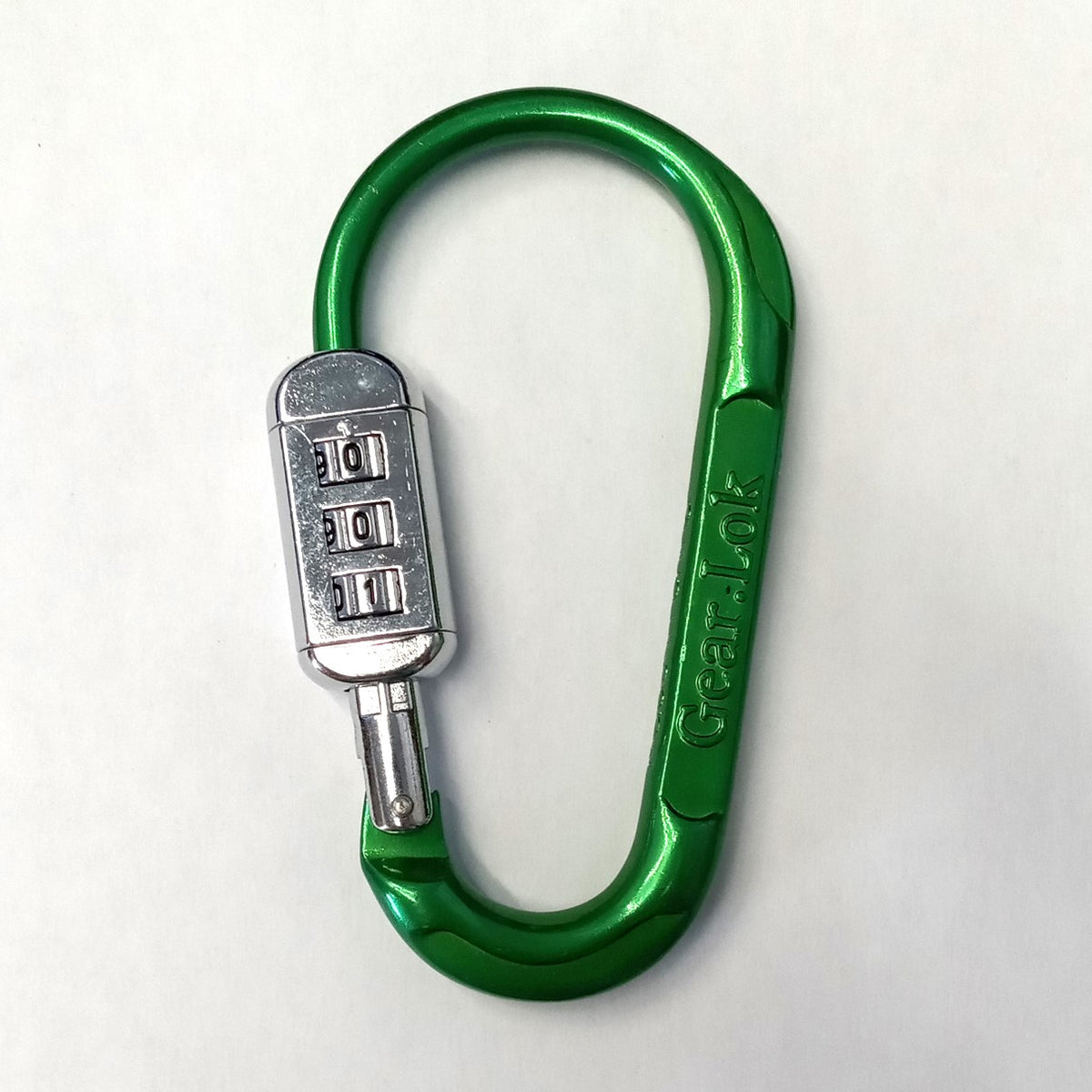 Gear Lok 4.25" Oval Carabiner Lock, Random Colors, BULK