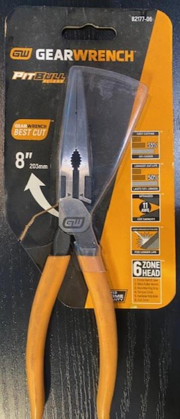 GearWrench PitBull Pliers 8” Long Nose 82177-06