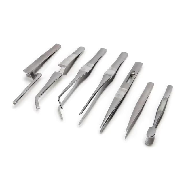 STEELMAN 7-Pack Automotive Tweezers 05600