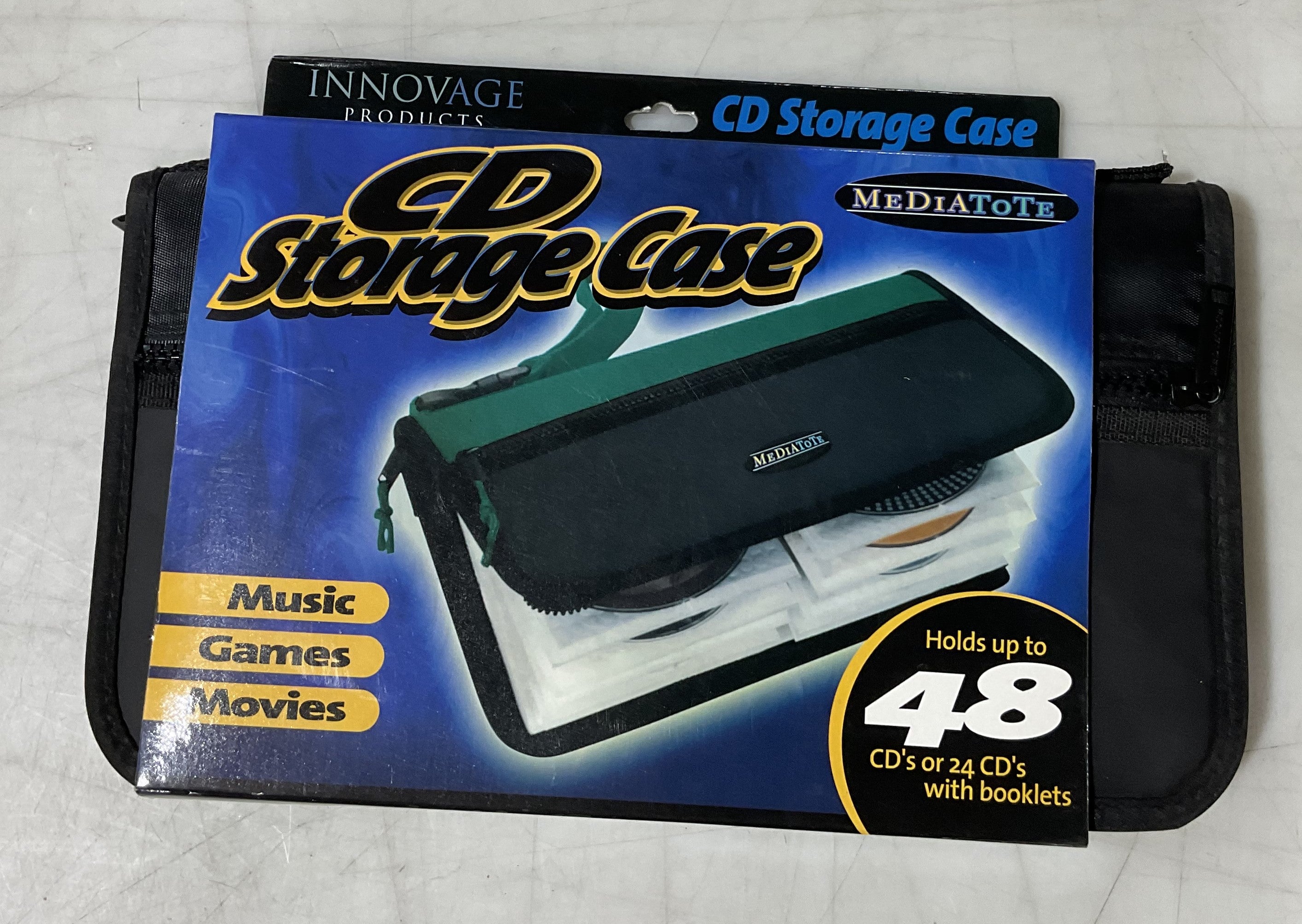INNOVAGE CD Storage Case 49014-GS