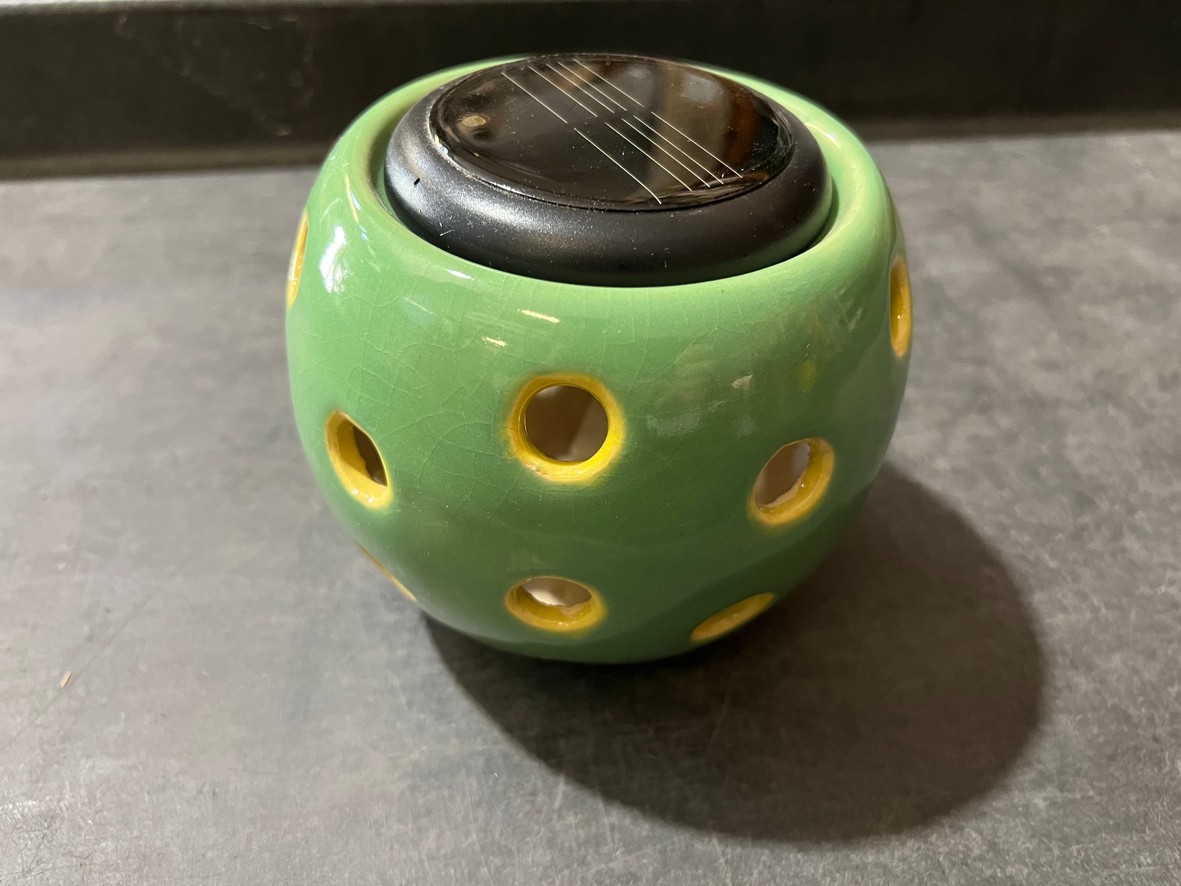 Smart Solar Solar Powered Ceramic Sphere Lantern