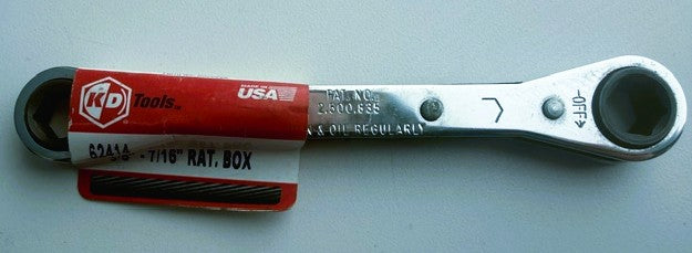 KD 3/8" - 7/16" Ratchet Box USA 62414