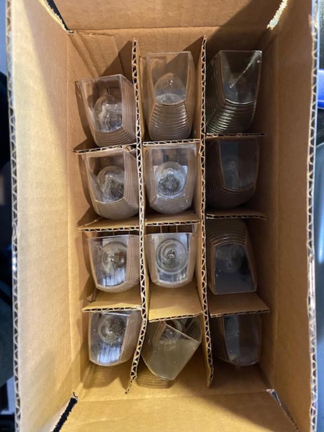 Amertac Faceted Automatic On/Off Sensor Night Light Clear 12-Pack B71055 Bulk