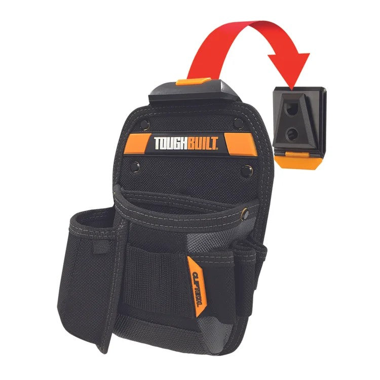 ToughBuilt ClipTech 8 Pockets & Loops Tool Pouch Utility Knife Pocket TB-CT-26