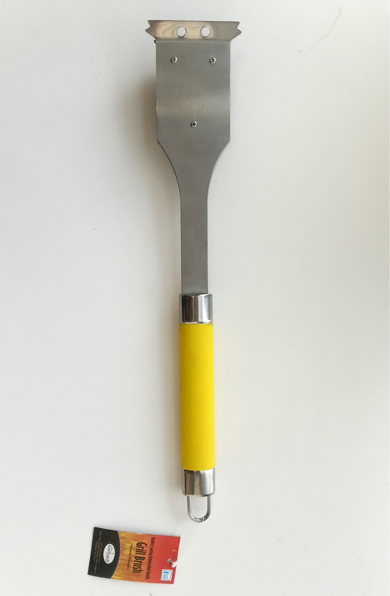 GasWatch Rubber Coating Antimicrobial Handle Grill Brush 16"