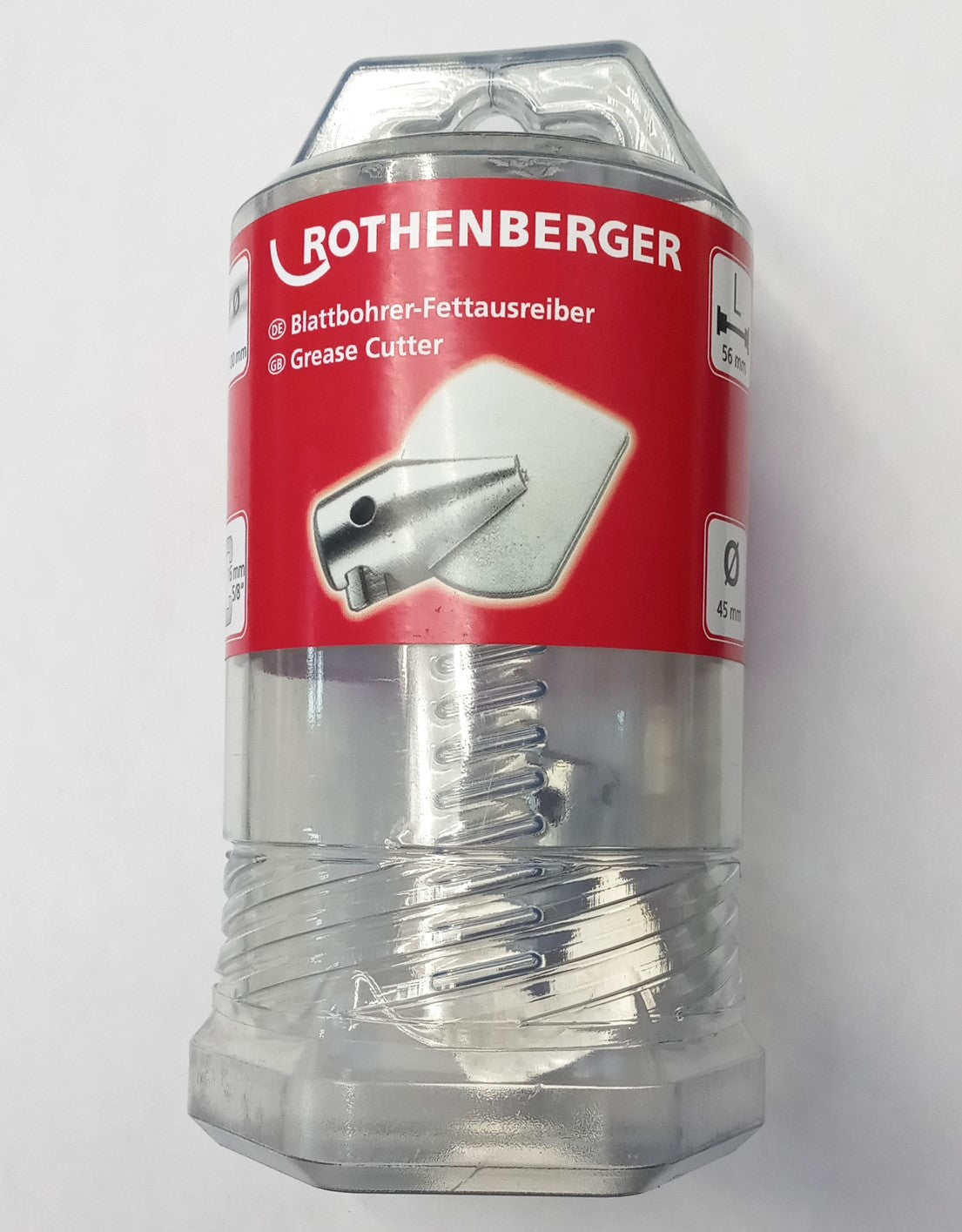 Rothenberger 16 X 45MM Drain Grease Cutter Cleaner Machine Accy. 72171 Germany
