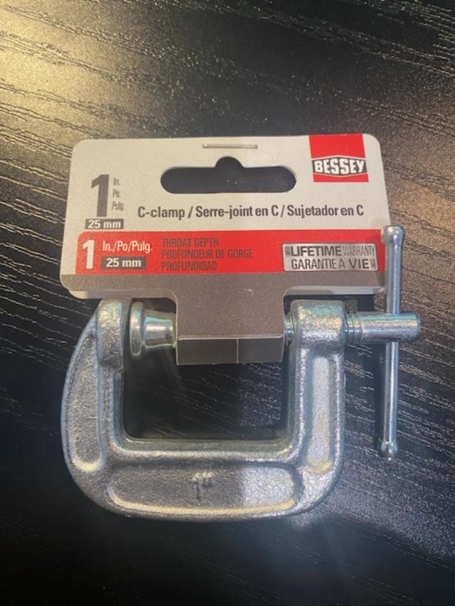 Bessey C-Clamp 1in Maximum Opening CM10 Bessey CM10