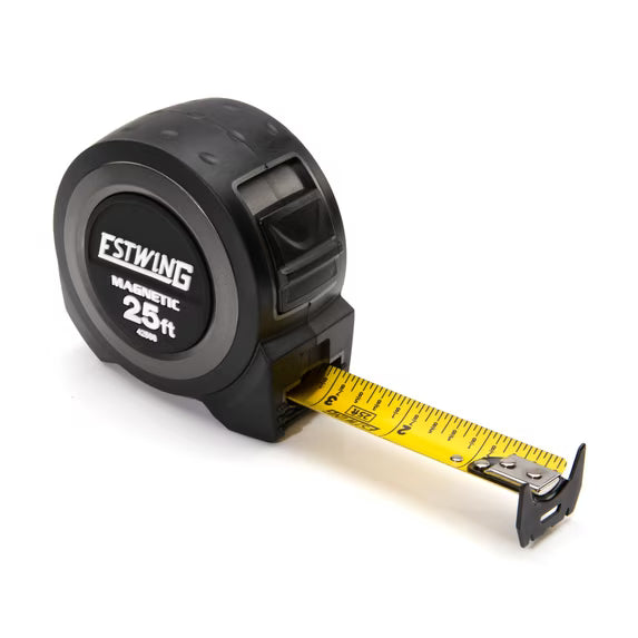 Estwing 25-Foot Magnetic Tip Double-Sided Tape Measure, 42588