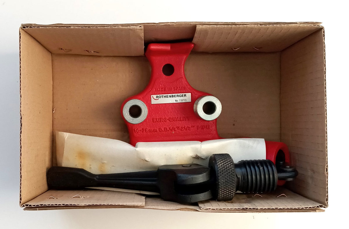 Rothenberger Chain Pipe Vice, 1/8 to 2-1 / 2" 70713 Spain