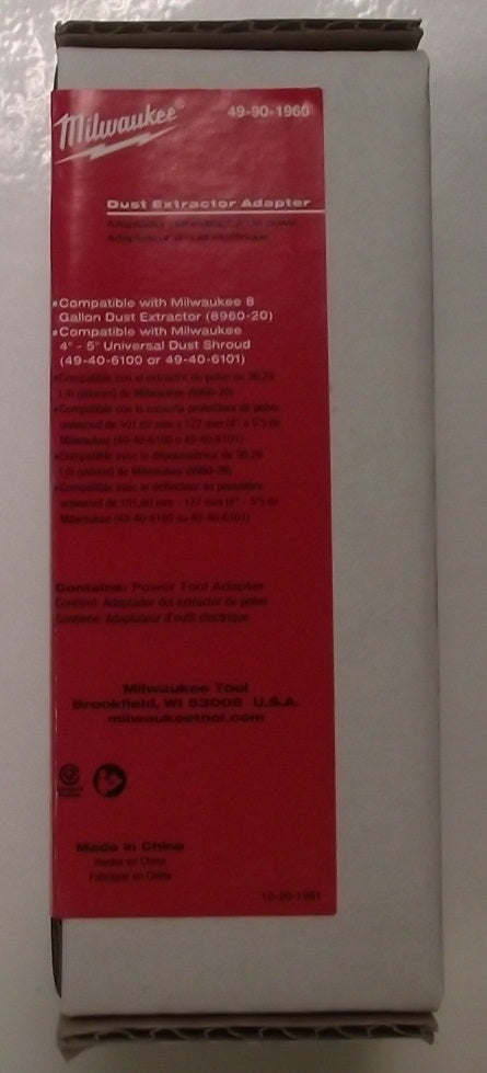 Milwaukee 49-90-1960 Dust Extractor Adapter
