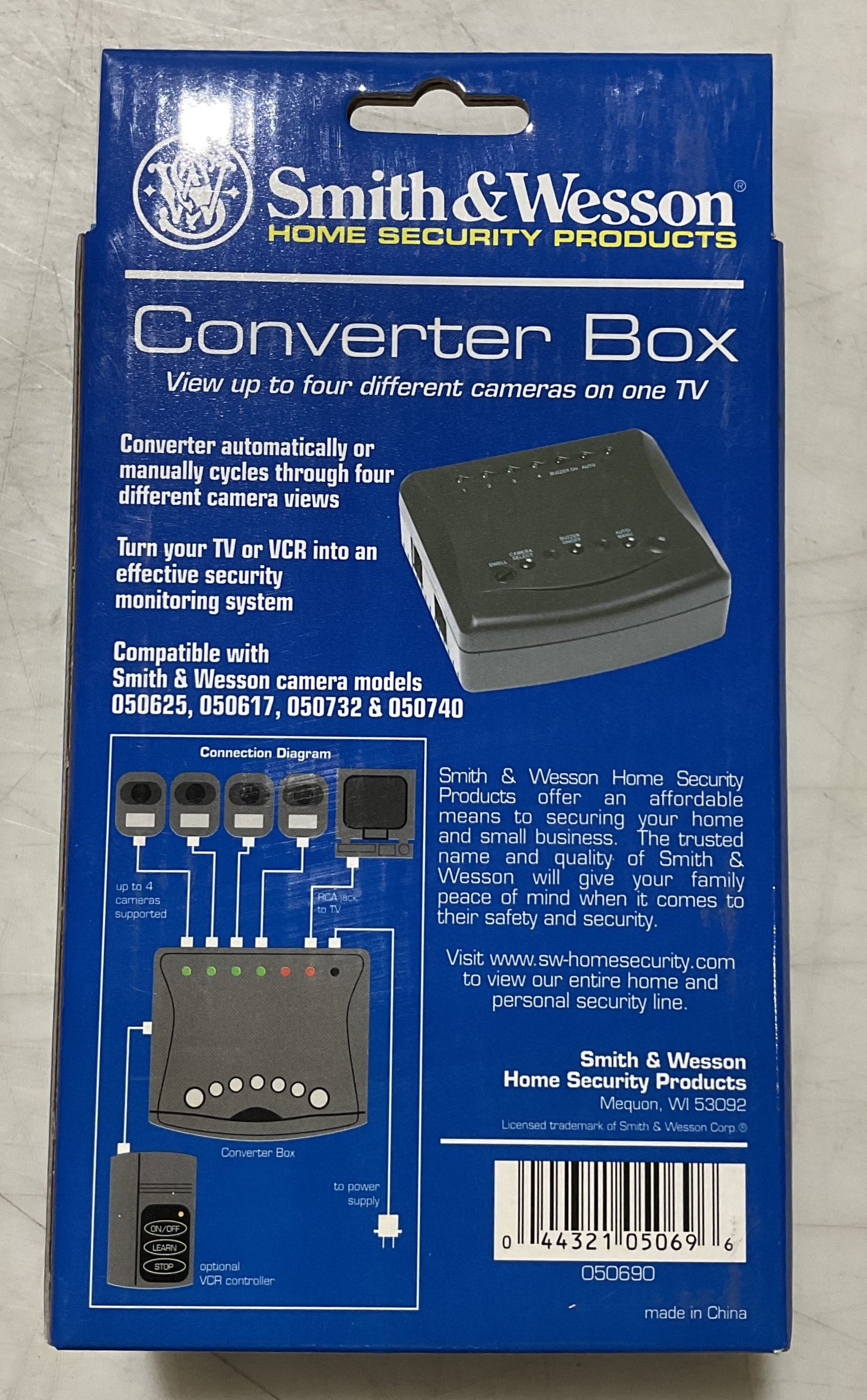 Smith & Wesson home security Converter Box 050690