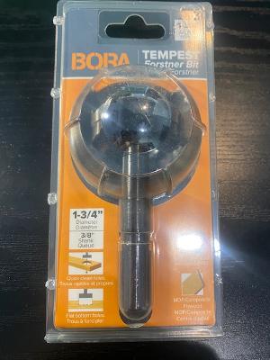 Bora 1-3/4" Tempest Forstner Drill Bit 3/8 Shank Austria 00980
