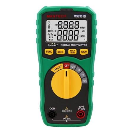 Mastech Smart Digital Multimeter AC/DC MS8301D