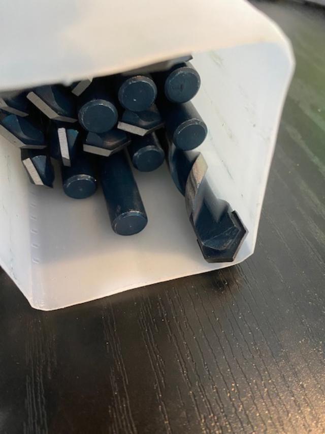 Bosch 5/8" X 6" Blue Granite Hammer Drill Bit 25pcs. Germany HCBG020B25