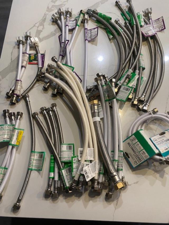 Homewerks Faucet Connecting Pipes 42 pcs 12 to 30"