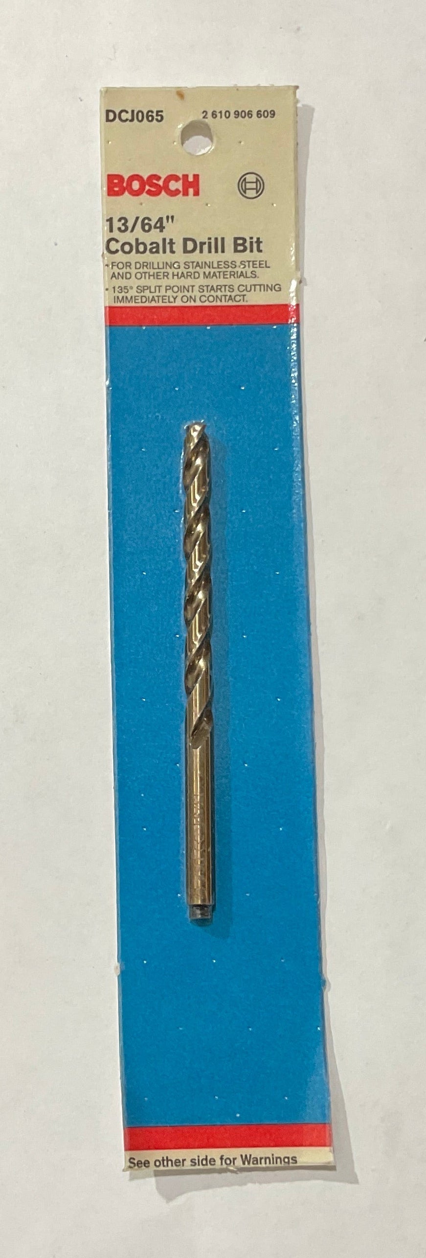 Bosch 13/64" x 3-5/8"" Cobalt Drill Bit DCJ065 USA