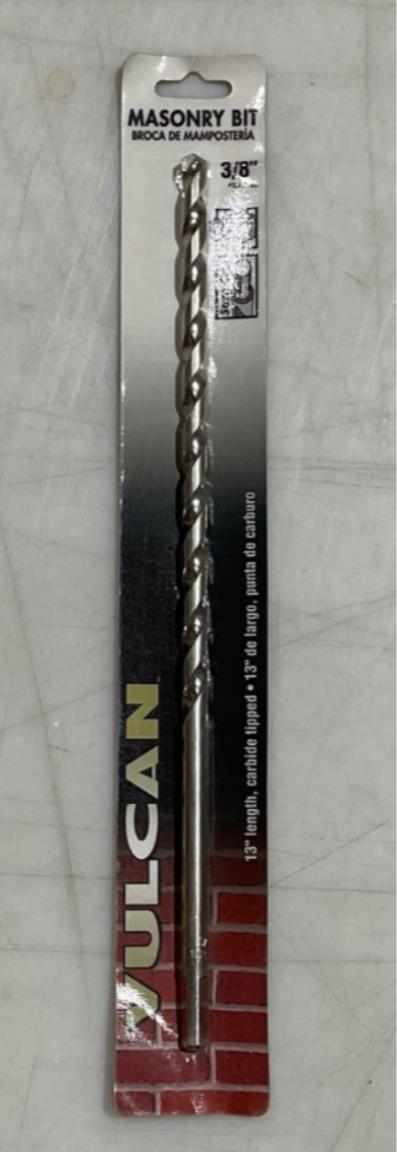 Vulcan 478-7198 3/8" x 13" Carbide tipped Masonry bit