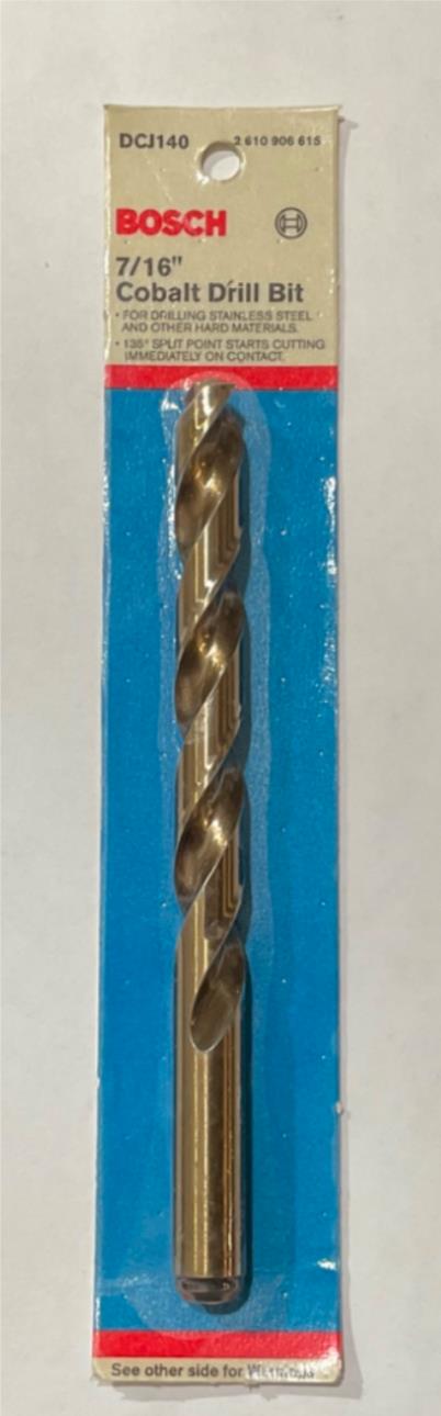Bosch 7/16" x 5-1/2" Cobalt drill bit DCJ140 USA