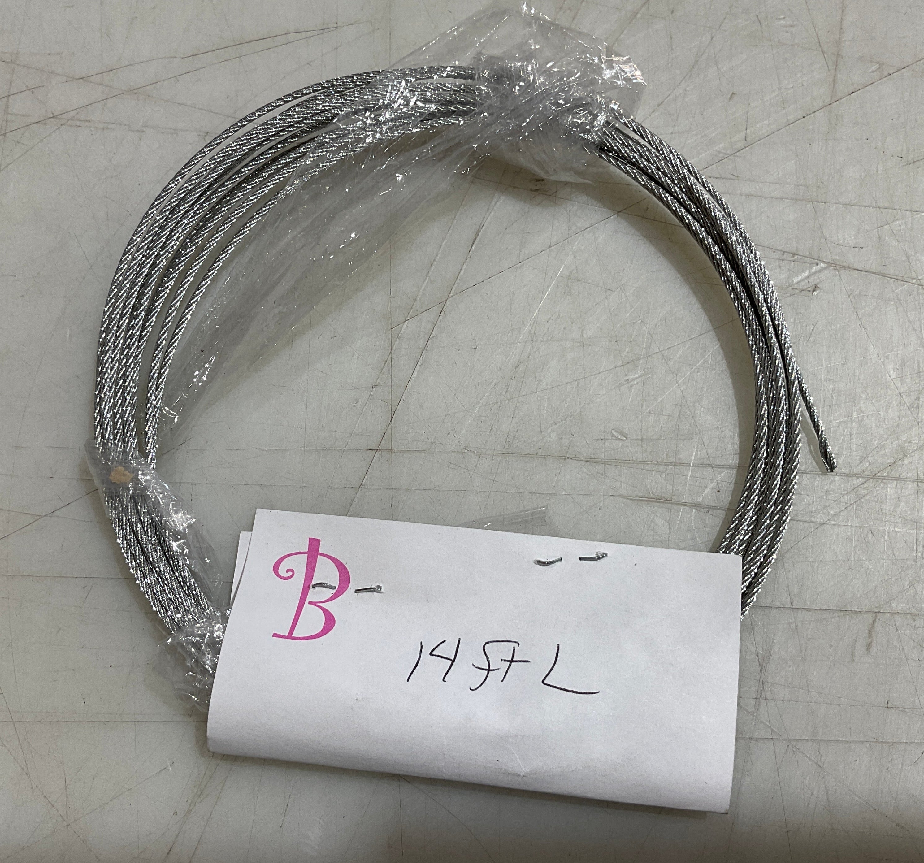 nVent Caddy 1.5mm x 14ft Wire Rope SLK15L5LP #B38