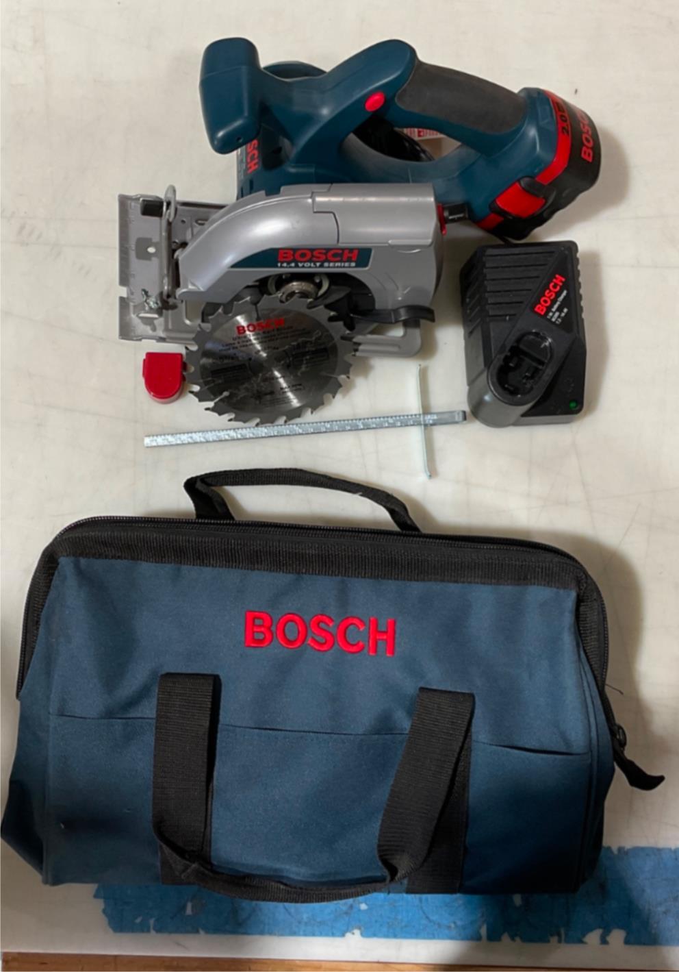 Bosch 1661 14.4V 5 3/8" Cordless Circular Saw w/carrying bag