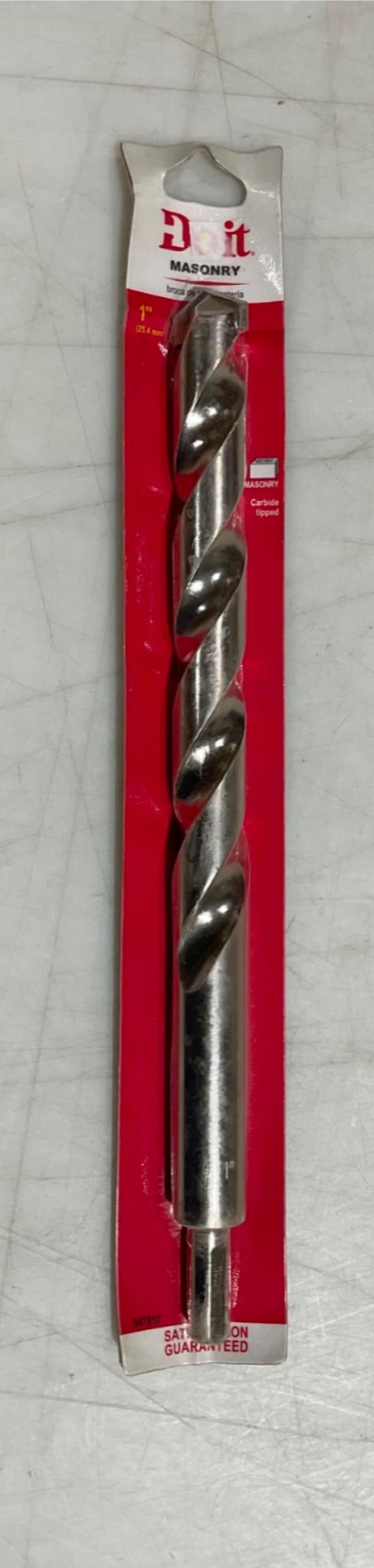 Do it 347817 1" Masonry Carbide tipped drill bit #S-17