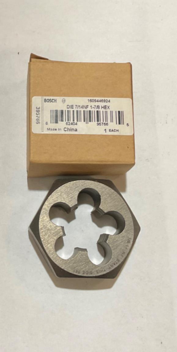 Bosch 7/8-14NF Hex Die 1-7/8" Wide 395766 / 1609446924 #T12