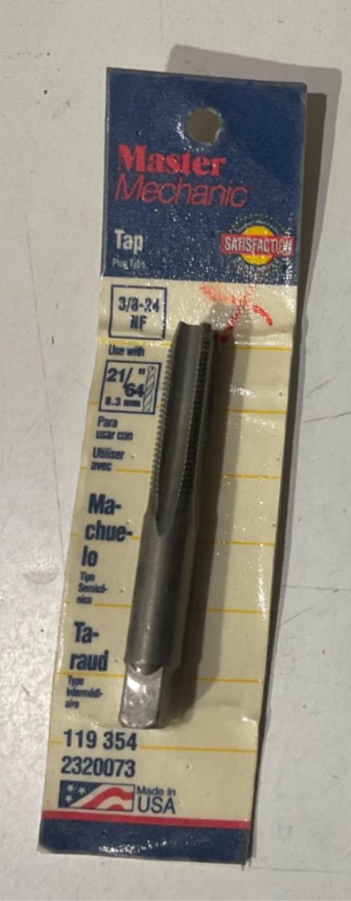 Master Mechanic 119 354 3/8"-24 NF Plug Type USA