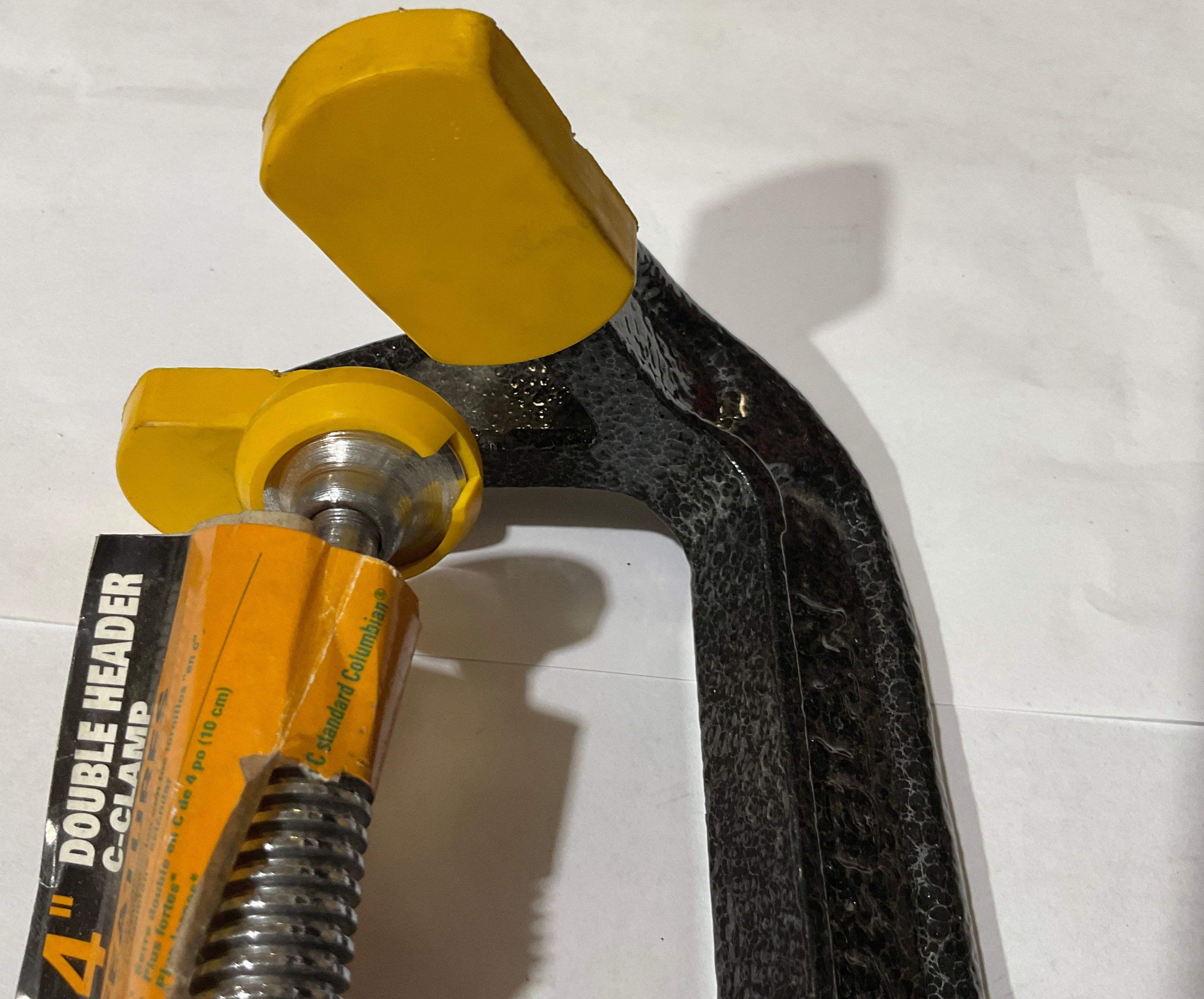 Columbian 4" double header C-clamp 42804