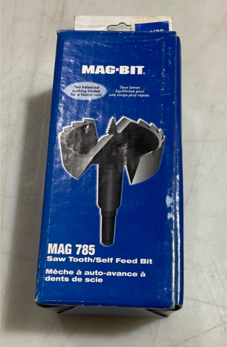 Mag-Bit 785-1816 1-1/8" Saw tooth/Self feed bit