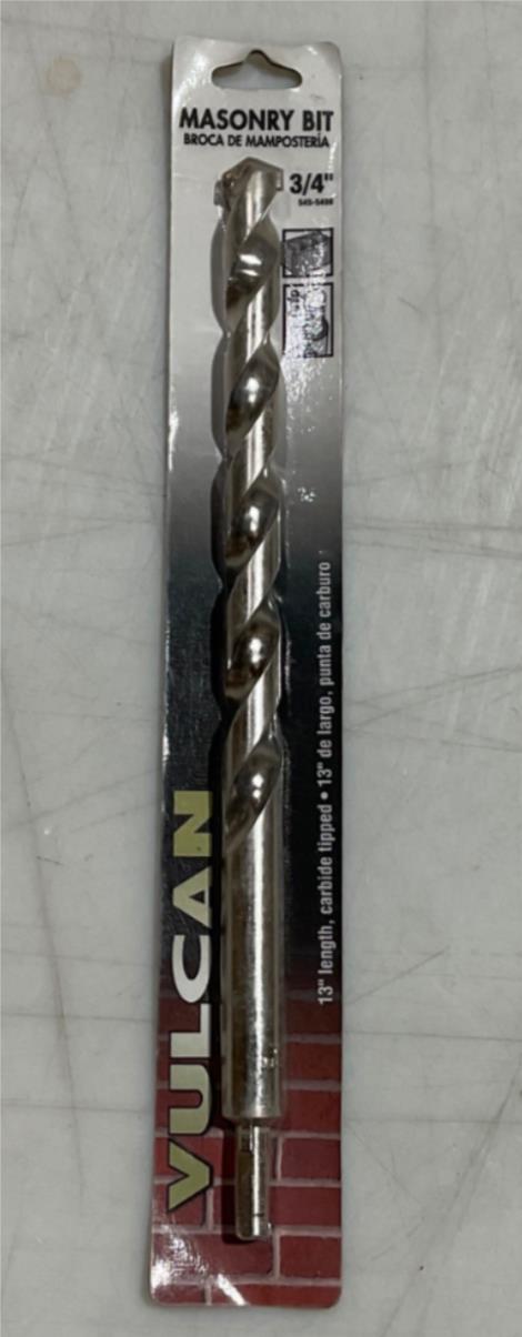 Vulcan 545-5498 3/4" x 13" Carbide tipped Masonry bit