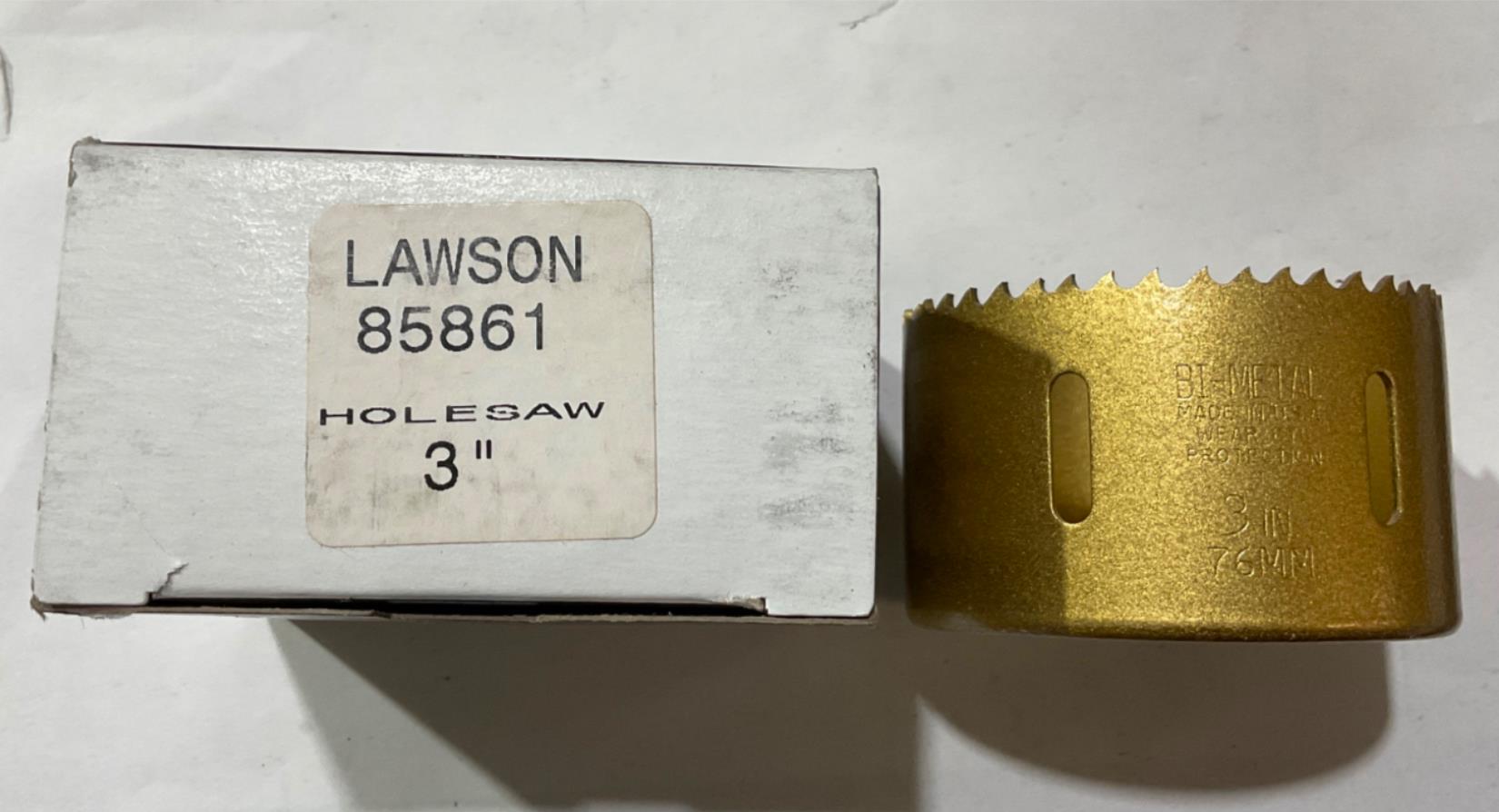 Lawson 85861 3" Bi-Metal Hole Saw USA