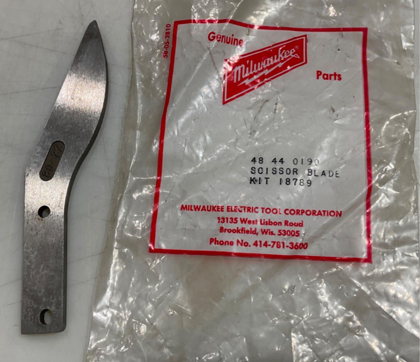 Milwaukee 48-44-0190 Scissor blade kit 18789 #I-74