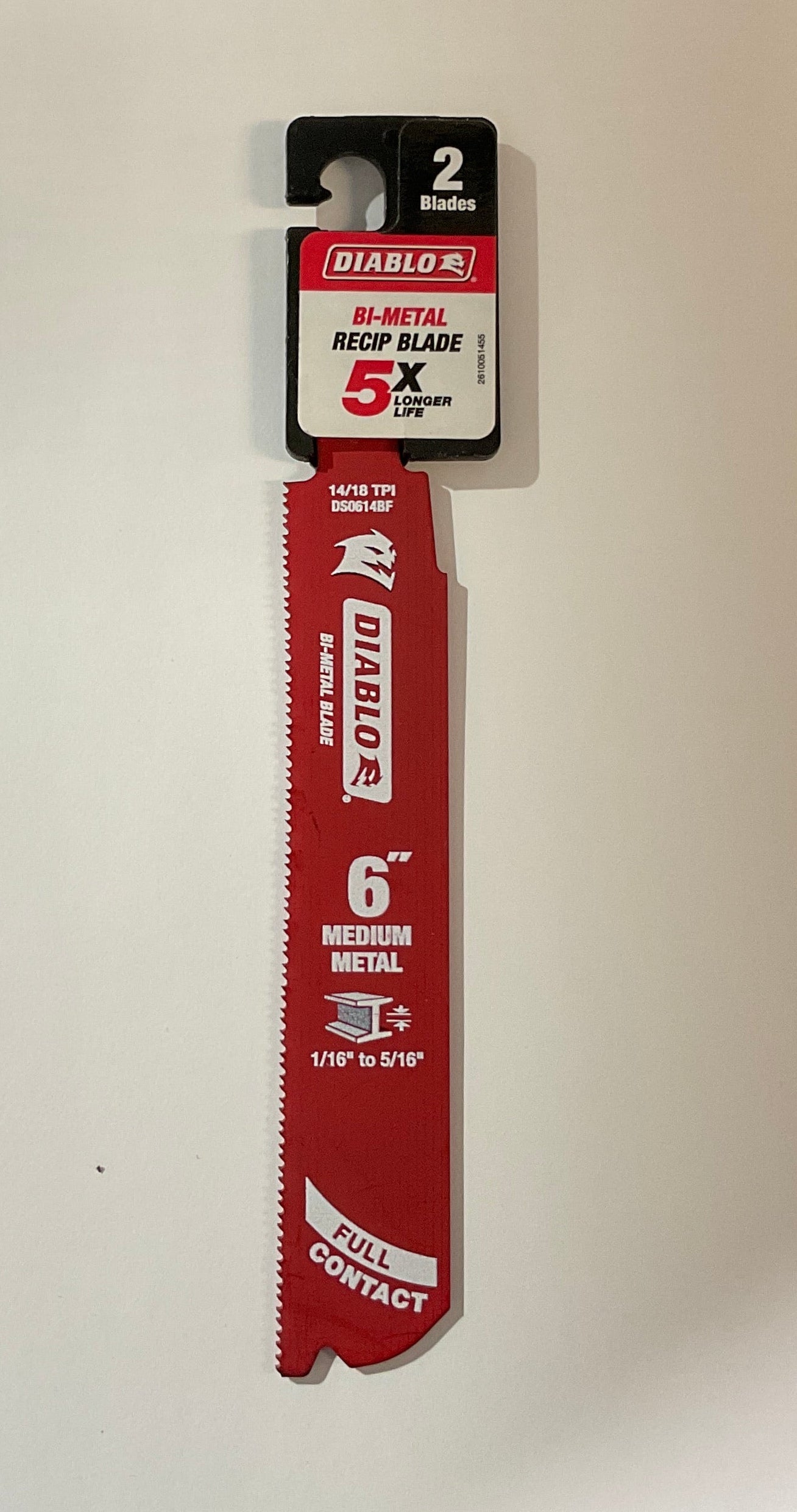 Diablo DS0614BF 6" Bi-Metal Recip Blade 2pcs #20