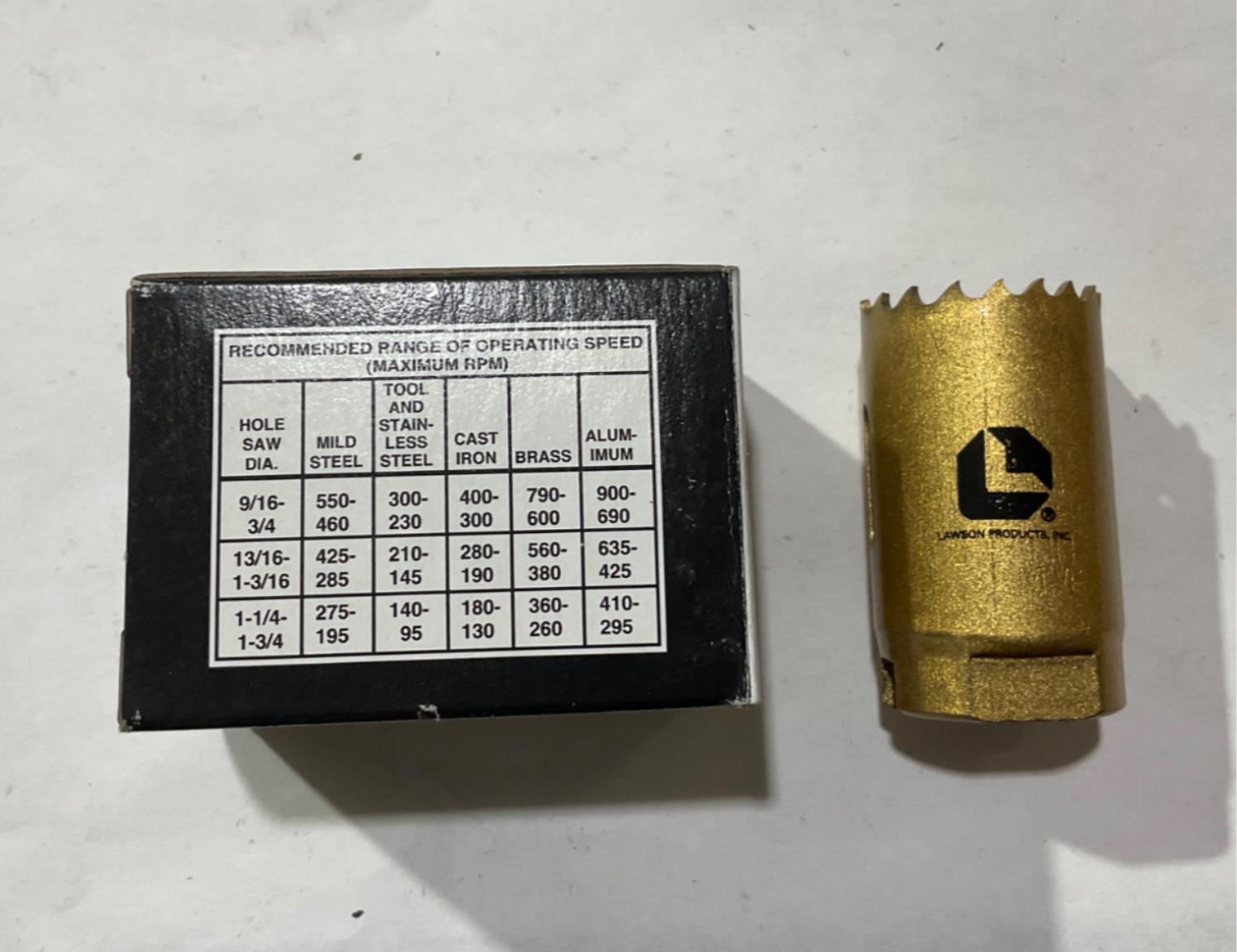 Lawson 85847 1-1/4" Bi-Metal Hole Saw USA