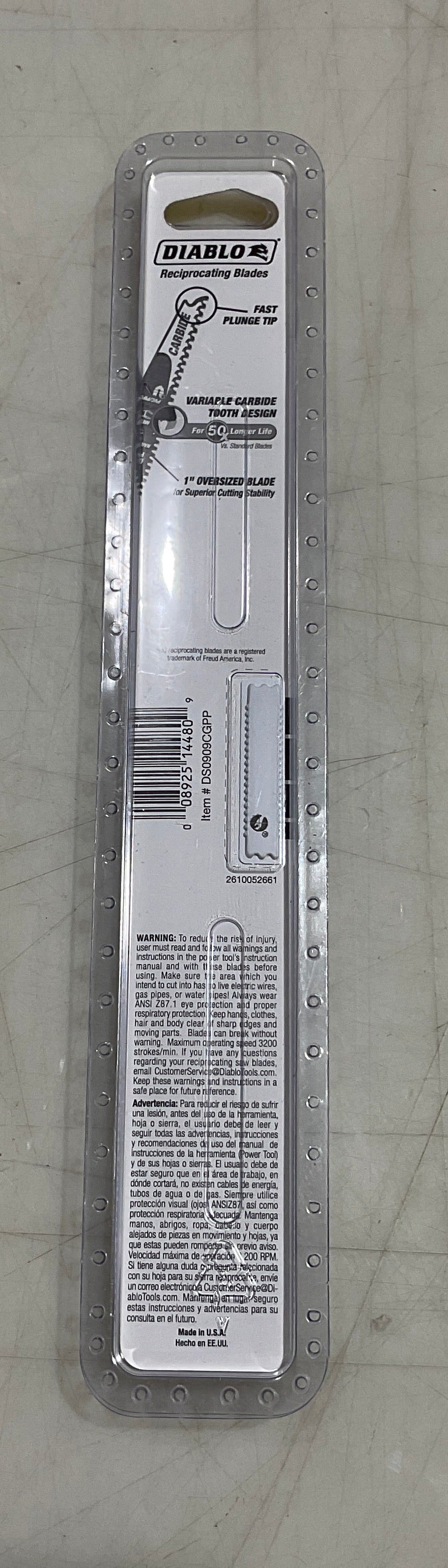 Diablo DS0909CGPP 9" General purpose Carbide teeth 2pk #27