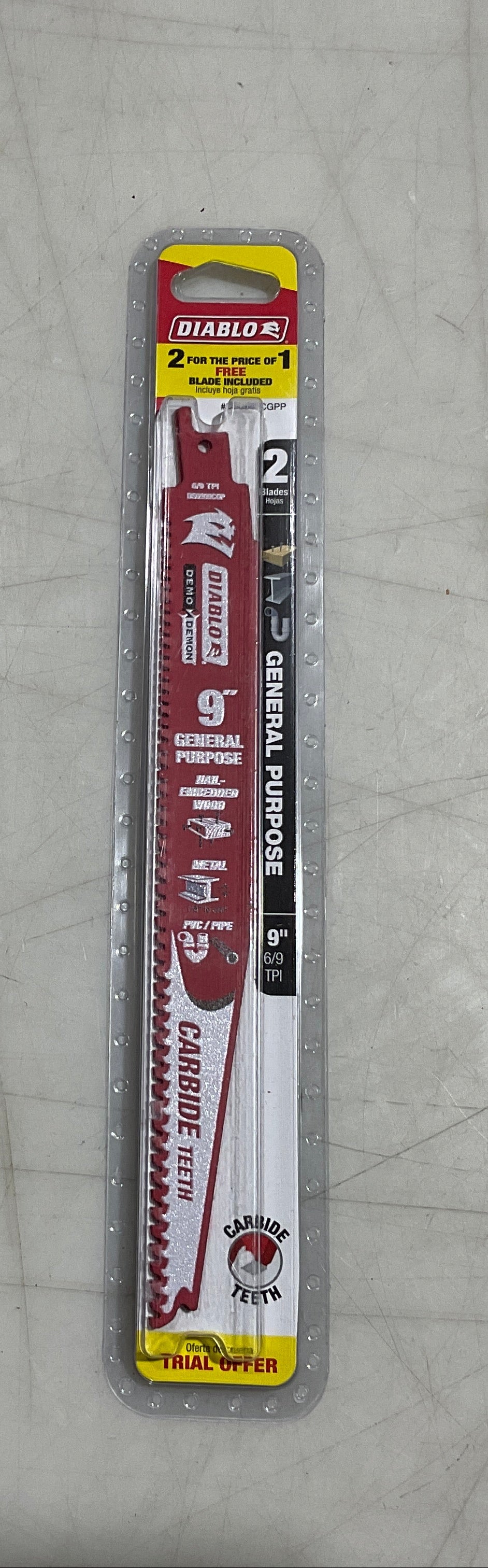 Diablo DS0909CGPP 9" General purpose Carbide teeth 2pk #27