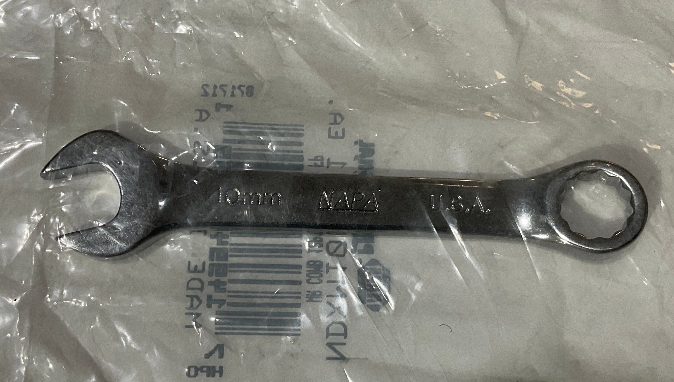 Napa 10mm extra short 12pt combination wrench NDXM10 USA #38