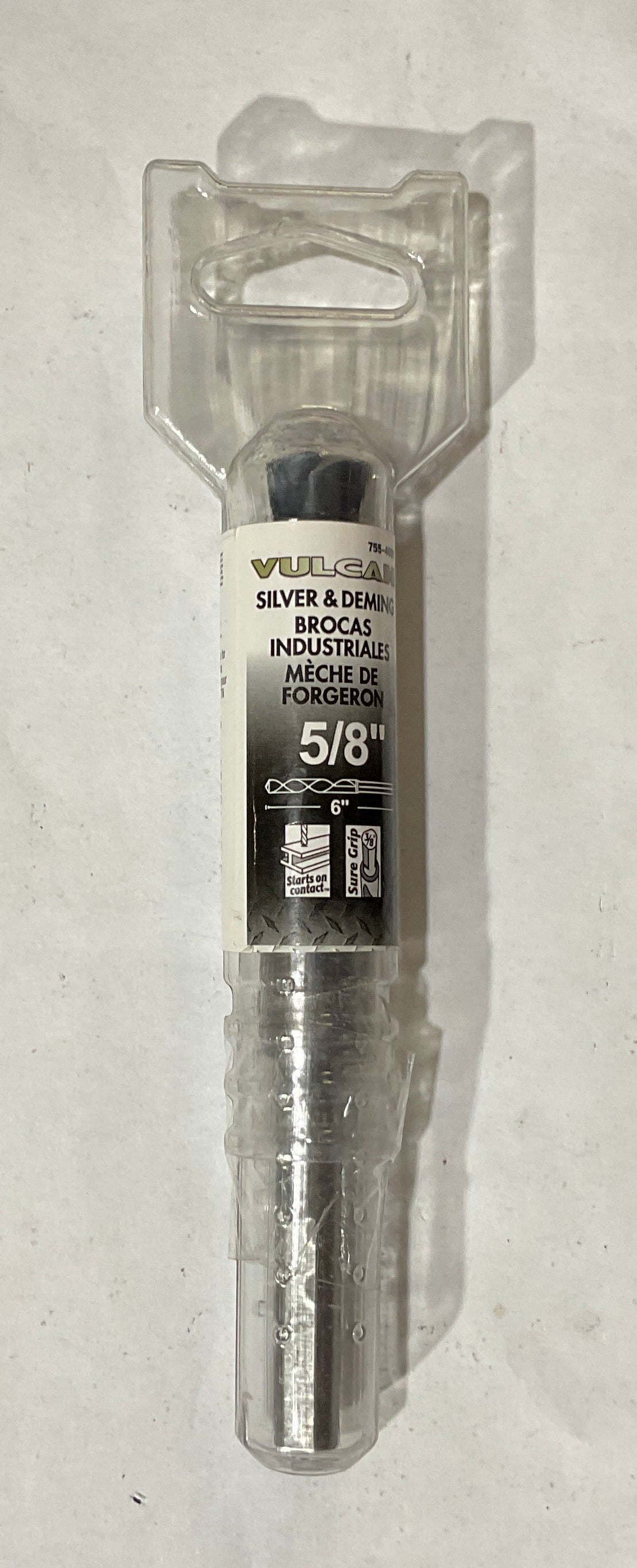 Vulcan 755-4009 5/8" x 6" Silver & Deming drill bit