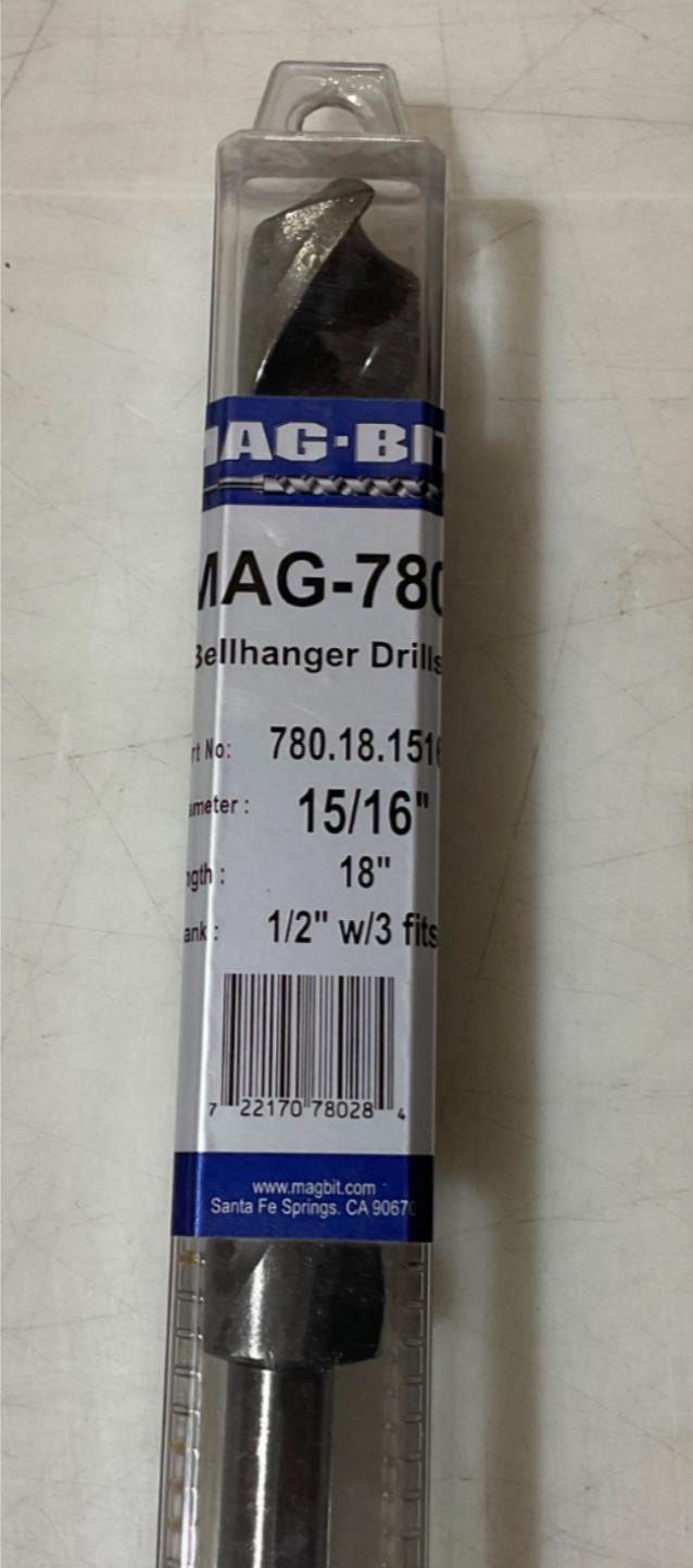 Mag-Bit 780.18.1516 15/16" x 18" Bellhanger drill #M-26