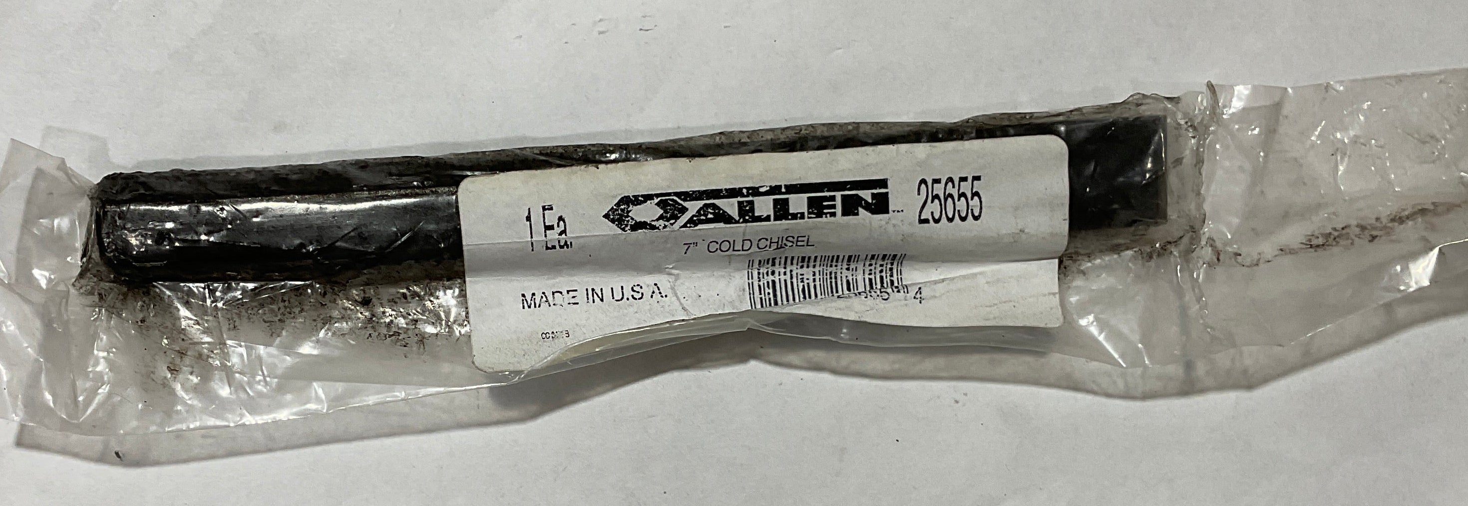 Allen 25655 3/4" x 7" Cold Chisel USA #82