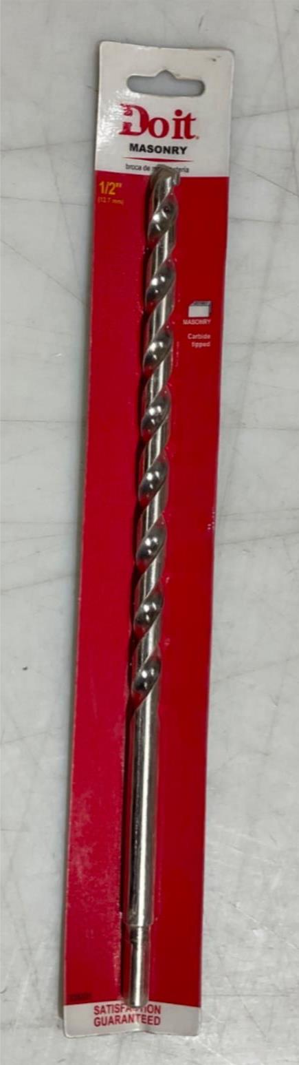 Do it 335231 1/2" X 12" Masonry Carbide tipped drill bit #S-5