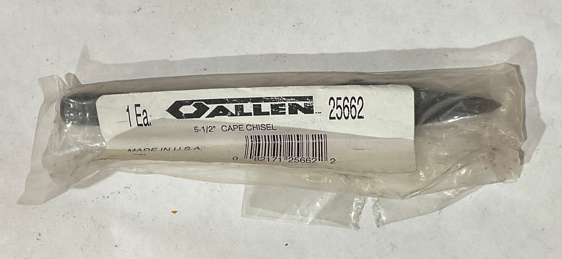 Allen 5-1/2" Cape Chisel 25662 USA #I-89