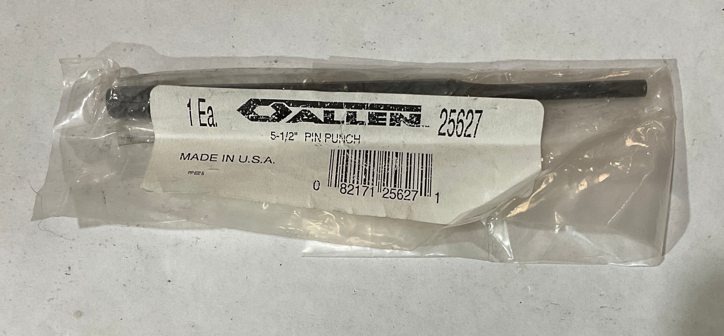 Allen 5-1/2" Pin Punch 25627 USA #47