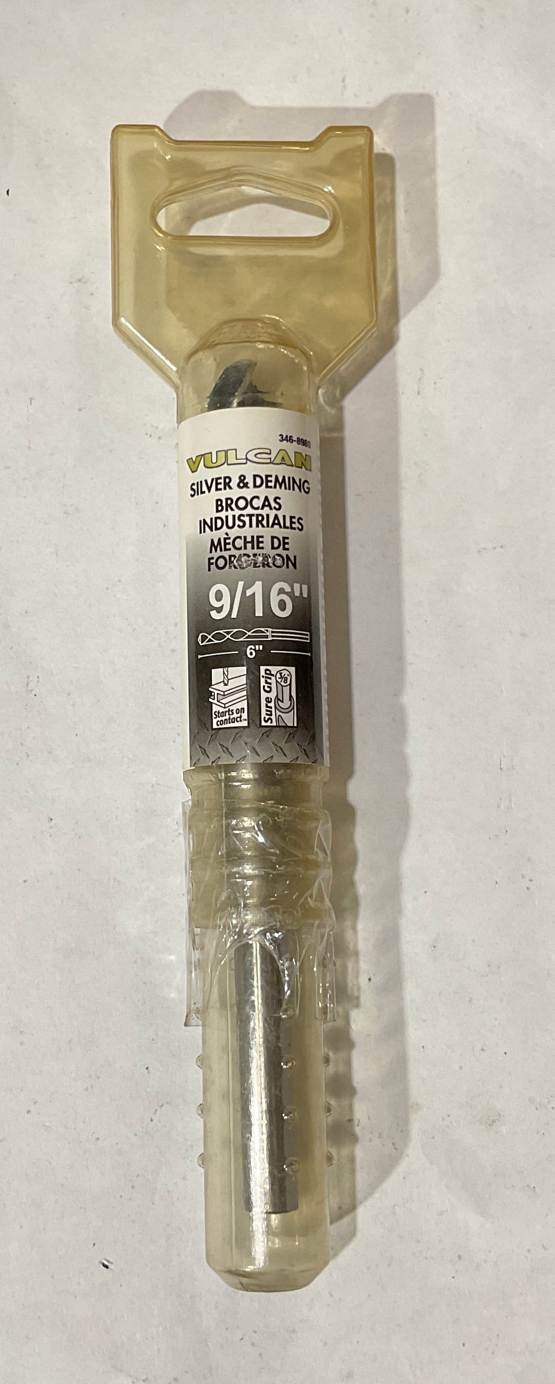 Vulcan 346-8980 9/16" x 6" Silver & Deming drill bit