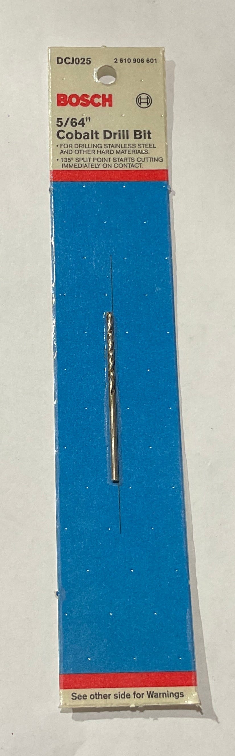 Bosch 5/64" x 2" Cobalt drill bit DCJ025 USA